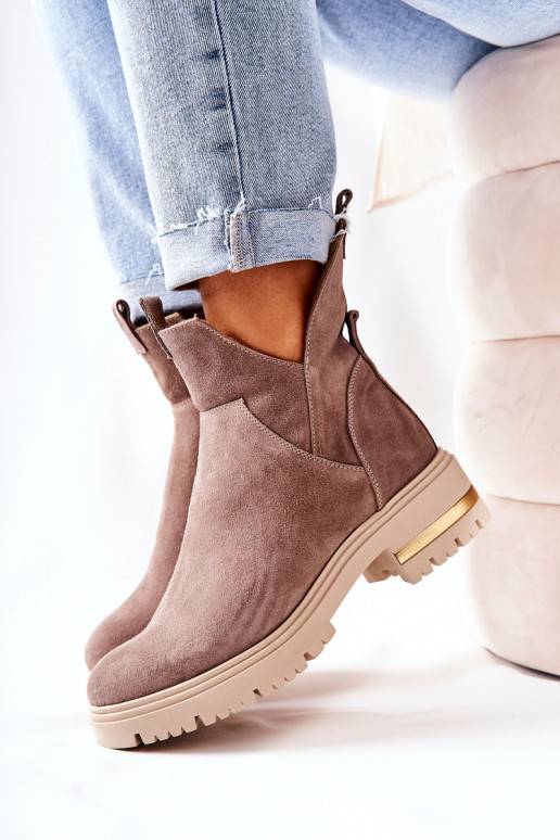 Sieviešu puszābaki siltināti Cut Out  Tanya Sieviešu puszābaki siltināti Cut Out  Tanya