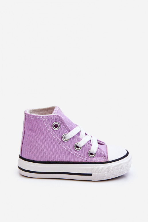 Bērnu apavi tõmblukuga violetās krāsas Filemon