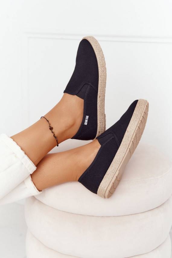 espadrilles  Big Star DD274017 melnas krāsas