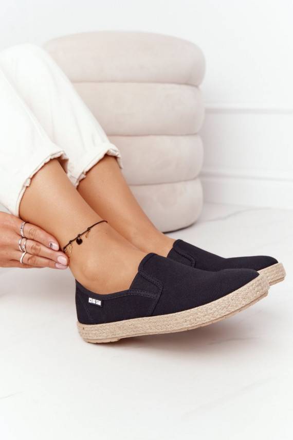 espadrilles  Big Star DD274017 melnas krāsas