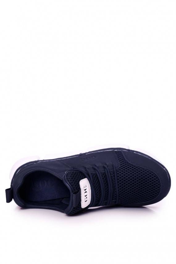 vīriešiem Sportiska stila apavi Sneakers modeļa apavi GOE HH1N4031 tumši zilas krāsas