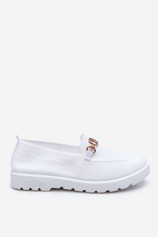    Sporta apavi Slip-On ar ornamentiem baltas krāsas Alena