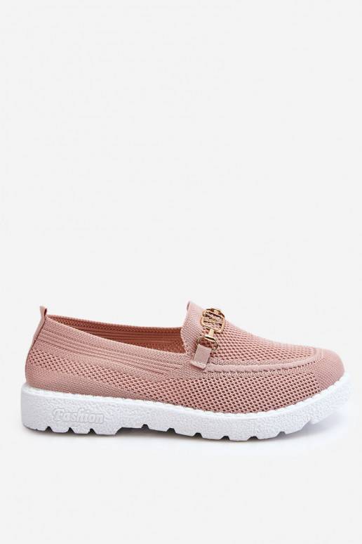    Sporta apavi Slip-On ar ornamentiem Rozā krāsas Alena