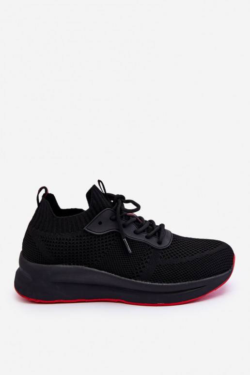    Sneakers modeļa apavi Cross Jeans LL2R4032C melnas krāsas
