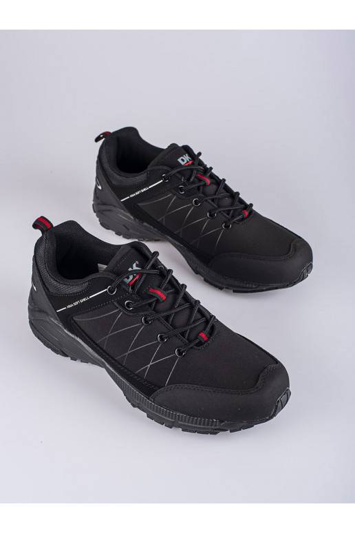 melnas krāsas buty trekkingowe męskie  DK Softshell
