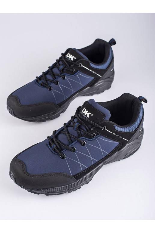 tumši zilas krāsas buty trekkingowe męskie DK Softshell