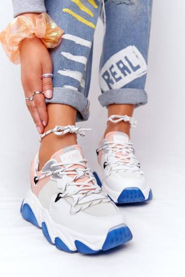 Sportiska stila apavi  GOE HH2N4034 Baltas-Rozā krāsas