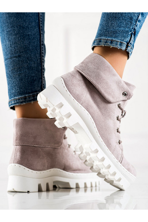 Violetās krāsas puszābaki S.BARSKI 