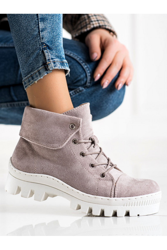 Violetās krāsas puszābaki S.BARSKI 