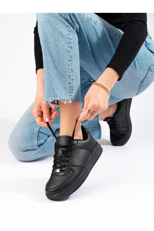 Klasiska modeļa Melnas krāsas  sieviešu apavi   Shelovet